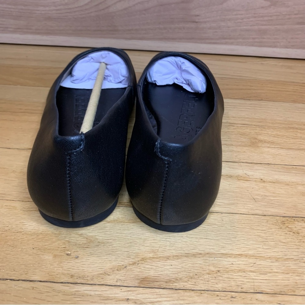 Karl Lagerfeld Paris Zofia Cap Toe Ballet Flats In Black - Size 7.5 View 4